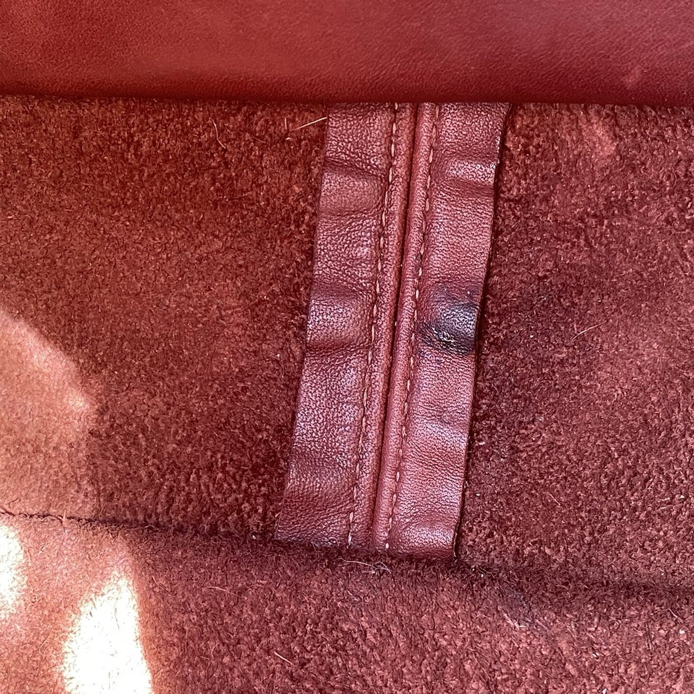 Vintage Coach Burgundy Chelsea Bag 9894 Crossbody Bag United States Pre-1994 - Picture 16 of 16